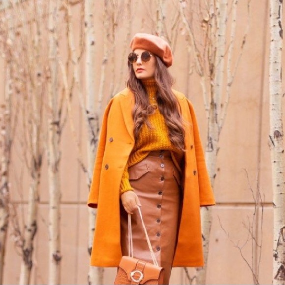 ✨B1G1 | Boutique Orange Beret - Picture 6 of 10